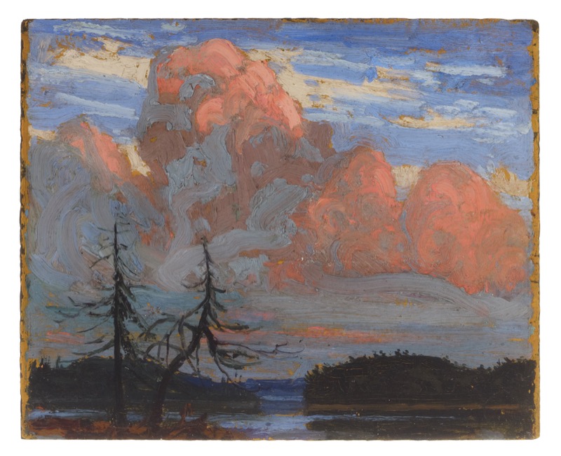 Sunset, Algonquin Park, Fall 1914 (1914.58) | Catalogue entry